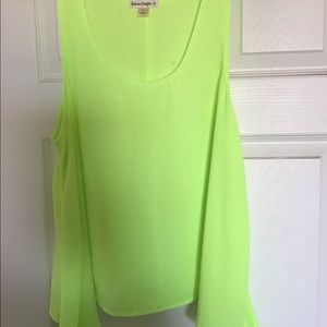 Love on a hanger cropped blouse